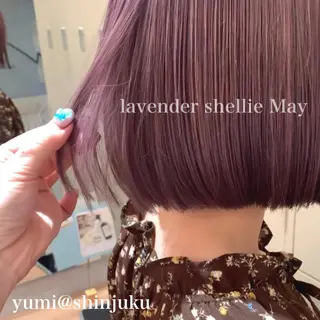 ショート カラー ヘアアレンジ 代表🎀 ふわモテ愛 され髪🩷yumiのヘアスタイル