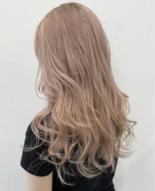 ロング カラー nico TOKYO 渋谷所属・ブリーチ　ハイトーン 特化🌈フジタハルキのヘアスタイル