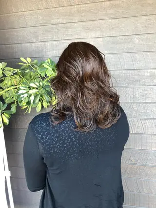 ミディアム 太白区白髪ぼかし/ ボブカット/千葉達人のヘアスタイル