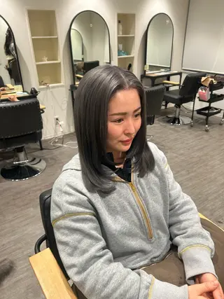 ミディアム カラー cocotte 💟草間紫音💟のヘアスタイル