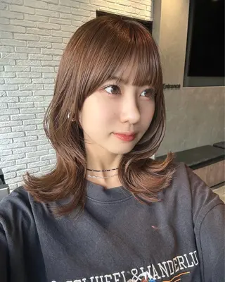 ロング カラー レイヤー🩰顔まわり /透明感/kanaのヘアスタイル