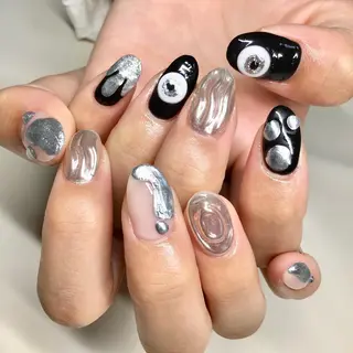 ネイル マツエク・マツパ 福田 加奈のネイルデザイン