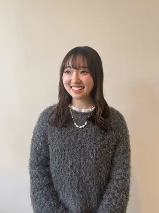 ミディアム mio/ カットモデル募集中のヘアスタイル