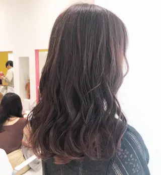 セミロング sano sayakaのヘアスタイル