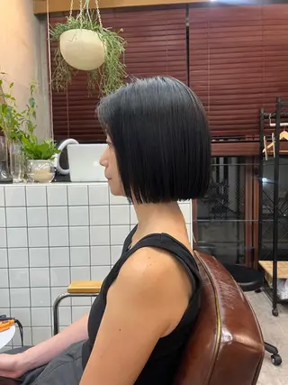 ショート カラー SALT WATER所属・🫐 𝐌𝐚𝐨 🫐似合わせcutのヘアスタイル