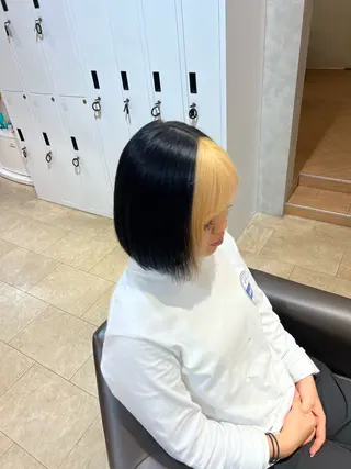 ミディアム カラー niina /艶髪指名NO.1のヘアスタイル