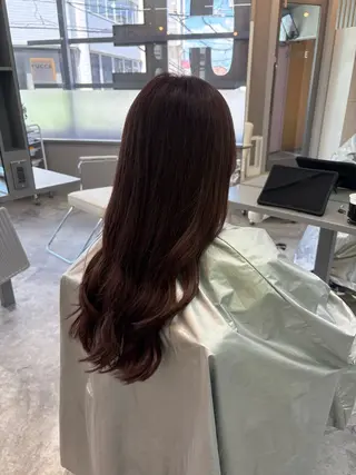 ロング カラー 比嘉 翔太のヘアスタイル