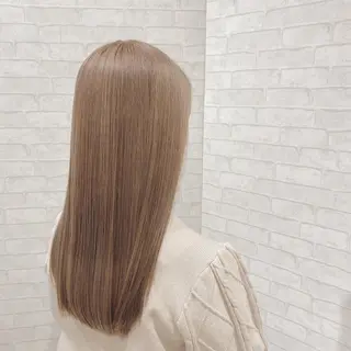 ロング カラー ベレーザ渋谷所属・🦋ハイトーン・髪質 改善🦋成嶋 朋希のヘアスタイル