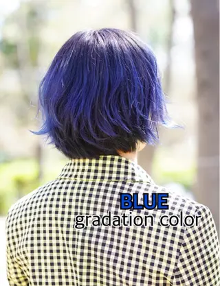 カラー ハイトーン/レイヤー /ケアブリーチ石川治のヘアスタイル