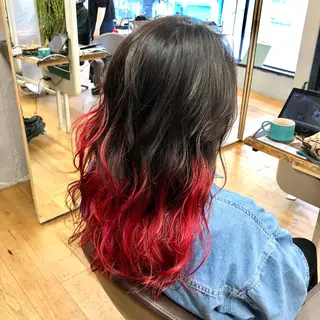 ロング カラー SPYS  Hair Design所属・宮崎 智也のヘアスタイル