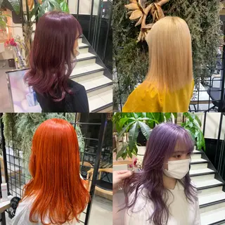 ロング カラー 平野葵🎀 hair/nailのネイルデザイン