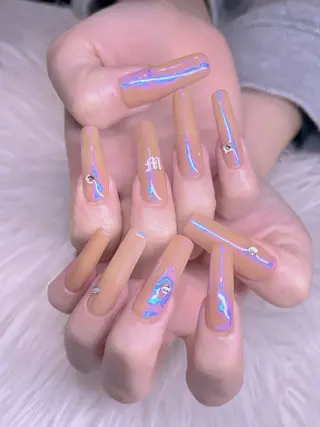 ネイル 長さだし専門店 M2 rikaのネイルデザイン