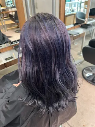 カラー 透明感カラー/レイヤ ーhinata.のヘアスタイル