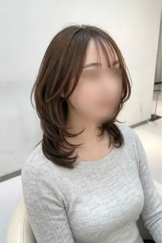セミロング 💈髪質改善メニュー 佐藤 萌💈のヘアスタイル