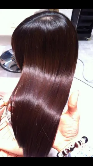 セミロング ロング カラー Re:ta Hair 飯田淳平のヘアスタイル