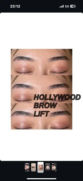 アイブロウ 峯 奈津美のマツエク・マツパデザイン