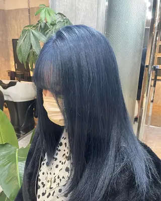セミロング カラー ALLEN hair 京橋店のヘアスタイル