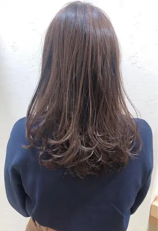 セミロング カラー パーマ ヘアアレンジ ネイル マツエク・マツパ Londideal 高橋ヒロシのヘアスタイル