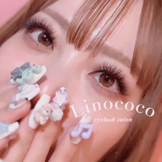 マツエク・マツパ Linococo所属・Linococo kumiのマツエク・マツパデザイン