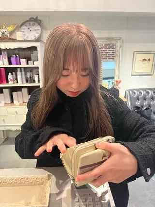 カラー hair design chouchou所属・イイダ ヒナのヘアスタイル