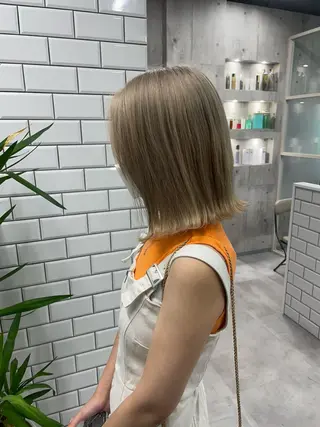 カラー オオカワユウキ 🎀newi池袋のヘアスタイル