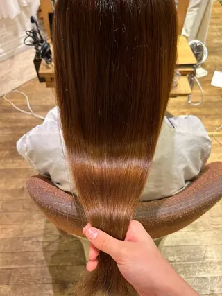 ロング きょうか 縮毛矯正モデル募集中のヘアスタイル