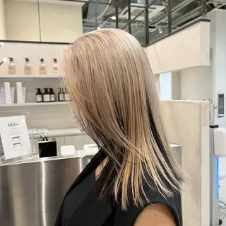 ミディアム カラー 【海外風カラー】 ⭐︎DEAN名駅店☆のヘアスタイル