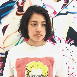 ショート パーマ 苅北 泰輔のヘアスタイル