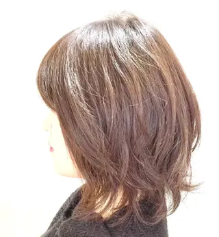 ショート パーマ 福地 礼奈のヘアスタイル