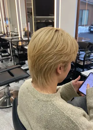 ショート メンズ 福田 文太のヘアスタイル