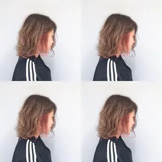 ショート カラー なんば髪質改善カラー Ardoreのヘアスタイル