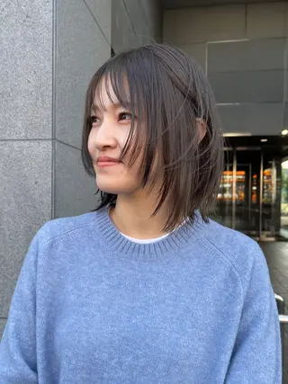 ミディアム レイヤー指名No.1 /ショート/たおさきのヘアスタイル