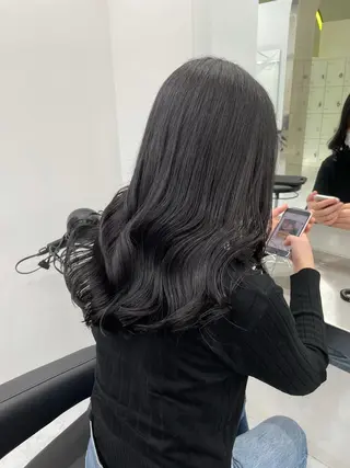 ロング カラー ヘアアレンジ salowin新宿East3階所属・艶美髪/髪質改善 /縮毛矯正/木元渓太のヘアスタイル