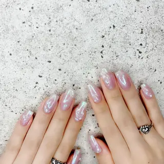 ロング カラー パーマ ヘアアレンジ メンズ キッズ ネイル マツエク・マツパ Salon Ｋのネイルデザイン