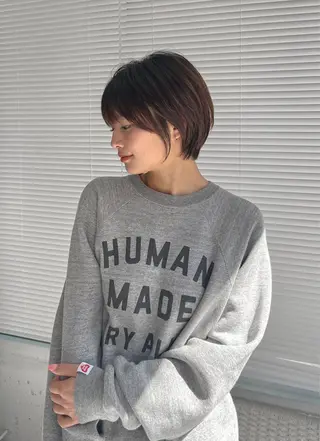 ショート ショートボブ／川崎 子安健太のヘアスタイル