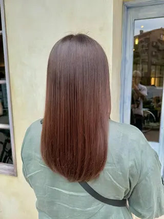 ロング 前平 友慈のヘアスタイル