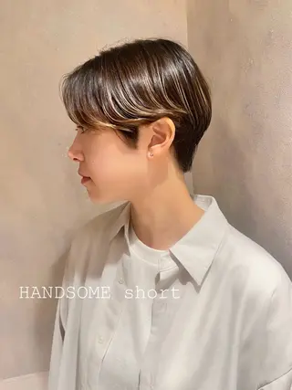ショート カラー ショート/ボブ 🌟齋藤ほのかのヘアスタイル