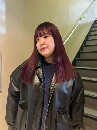 ロング カラー ☕️結【suii.】 ボブ/ヘアセット☕️のヘアスタイル