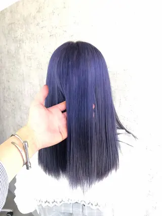 ロング カラー パーマ ヘアアレンジ メンズ キッズ ネイル マツエク・マツパ eir心斎橋店所属・エビスザキレン／メン ズ／心斎橋🌳のヘアスタイル