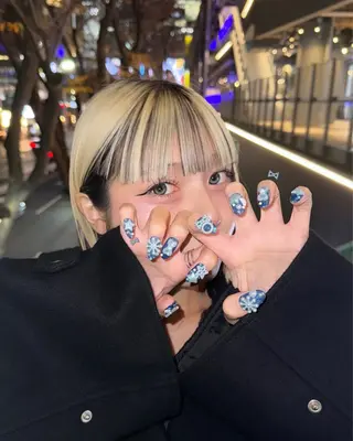 ネイル 黒川 実祐のネイルデザイン