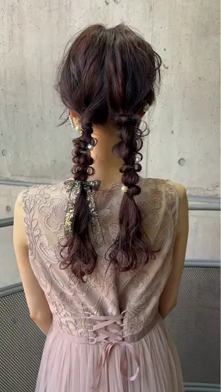 ロング MaNO chamoのヘアスタイル