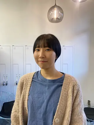 ショート clear of hair　 池下店所属・川角 しなのヘアスタイル