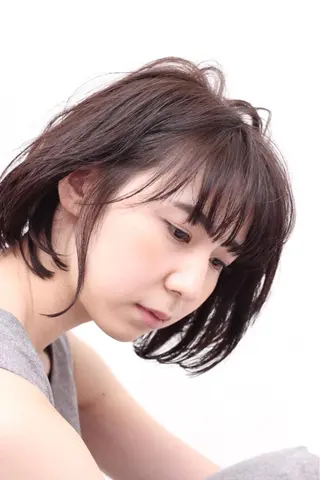 ショート 【コテ巻き風パーマ】 一木快斗のヘアスタイル