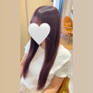 ロング 中田 サヤカのヘアスタイル