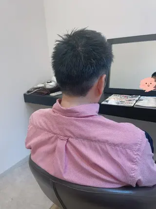 ショート メンズ no4ナチュラル戸祭所属・山越 美裕樹のヘアスタイル