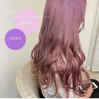 ロング カラー アトリエシルク 大宮店所属・【ブリーチカラー】 ハマダマユのヘアスタイル