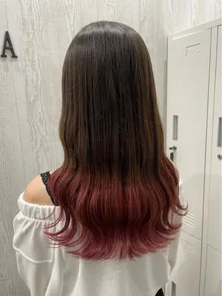 セミロング カラー TELAHAIR 副代表　菊池謙のヘアスタイル