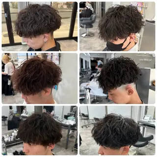 パーマ メンズ メンズ特化美容師 /真家雅樹🔥のヘアスタイル