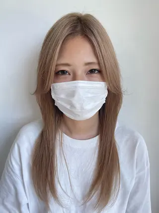 セミロング メンズケアブリーチ 特化🔥村田のヘアスタイル