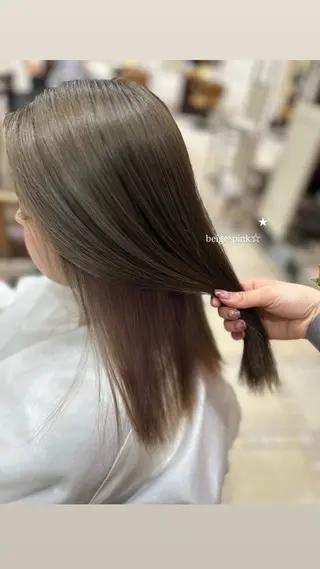 ミディアム ピンク/艶感カラー / AIRI🎀🎀のヘアスタイル